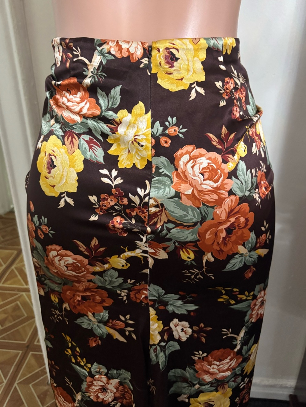 VERONICA BEARD Women’s Pixie Floral Ruched Silk Midi Skirt - Picture 10 of 16